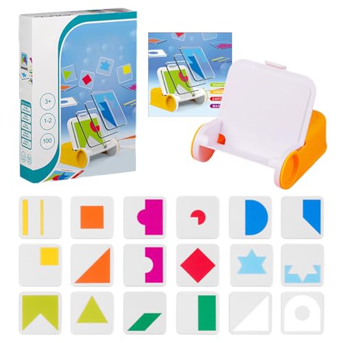 Geometry Jigsaw Puzzles, Pattern Blocks Geometry Games, 4.33x4.09x3.7 Inches Colorful Shape Puzzle Toys for Schools, Traveling, Daycare Centers, Educational Fun Geometry Jigsaw Puzzles, Pattern Blocks Geometry Games, 4.33x4.09x3.7 Inches Colorful Shape Puzzle Toys for Schools, Traveling, Daycare Centers, Educational Fun von Uonguon