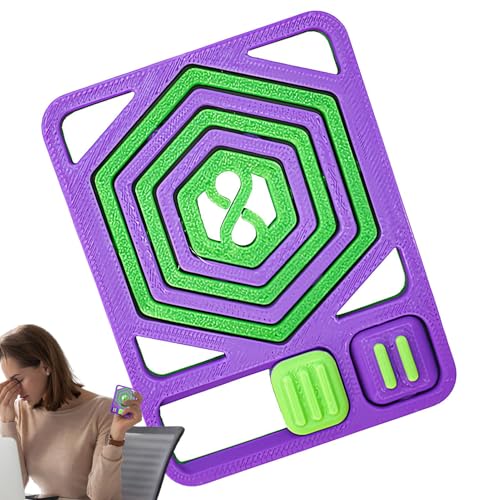 Gyro Toy, Sensory Gyroscope Spinner Toy, Hexagon Meditation Fidget Card with Smooth Rotation Design, Lightweight Stress Relief Tool for Kids Teens Adults School Office Travel Gyro Toy, Sensory Gyroscope Spinner Toy, Hexagon Meditation Fidget Card with Smooth Rotation Design, Lightweight Stress Relief Tool for Kids Teens Adults School Office Travel von Uonguon