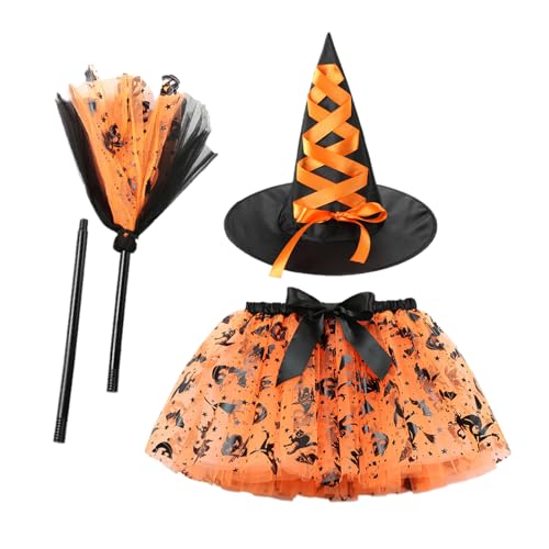 Halloween Girl Skirt, Kids Witch Dress, Costume Party Outfit, Breathable Comfortable Fabric, Cute Princess Style, Perfect for Events Birthday Cosplay Easter Photoshoot Performance Halloween Girl Skirt, Kids Witch Dress, Costume Party Outfit, Breathable Comfortable Fabric, Cute Princess Style, Perfect for Events Birthday Cosplay Easter Photoshoot Performance von Uonguon