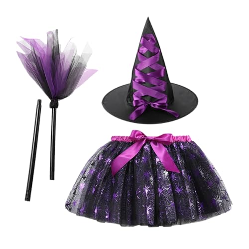 Halloween Girl Skirt, Kids Witch Dress, Costume Party Outfit, Breathable Comfortable Fabric, Cute Princess Style, Perfect for Events Birthday Cosplay Easter Photoshoot Performance Halloween Girl Skirt, Kids Witch Dress, Costume Party Outfit, Breathable Comfortable Fabric, Cute Princess Style, Perfect for Events Birthday Cosplay Easter Photoshoot Performance von Uonguon