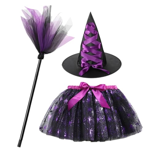 Halloween Girl Skirt, Kids Witch Dress, Costume Party Outfit, Breathable Comfortable Fabric, Cute Princess Style, Perfect for Events Birthday Cosplay Easter Photoshoot Performance Halloween Girl Skirt, Kids Witch Dress, Costume Party Outfit, Breathable Comfortable Fabric, Cute Princess Style, Perfect for Events Birthday Cosplay Easter Photoshoot Performance von Uonguon