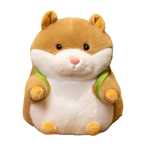 Hamster Plush Toy, Cute Hamster Doll, 6.69 Inches Soft Cartoon Stuffed Animal, Cozy Sleeping and Soothing Design for Parties, Home Decoration, Friends Hamster Plush Toy, Cute Hamster Doll, 6.69 Inches Soft Cartoon Stuffed Animal, Cozy Sleeping and Soothing Design for Parties, Home Decoration, Friends von Uonguon
