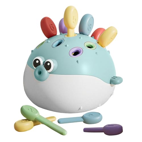 Matching Game, Educational Color Recognition Toy, 5.51x5.31x4.92 Inches Cute Shape Learning Puzzle, Fine Motor Skill Builder for Kids Ages 1 to 3, Teachers, Homeschool, Preschool, Kindergarten Matching Game, Educational Color Recognition Toy, 5.51x5.31x4.92 Inches Cute Shape Learning Puzzle, Fine Motor Skill Builder for Kids Ages 1 to 3, Teachers, Homeschool, Preschool, Kindergarten von Uonguon