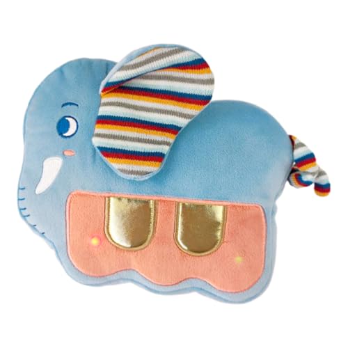 Plush Toys, Flashing Lights Stuffed, 13.98x8.27x4.33 Inches Toy with Soft Music Cozy Huggable Design, Interactive Sound, Light Features for Comfort, Playtime, Parent-Child Bonding von Uonguon