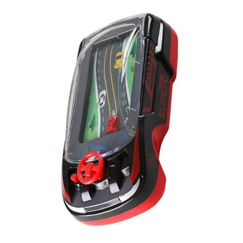 Racing Car Game, Car Adventure Console, 2 Player Mode Interactive Family Play Vehicle, Fun Driving Simulator, Handheld Racing Toy, for Travel & Home, 5.91x2.95x1.97 inches von Uonguon