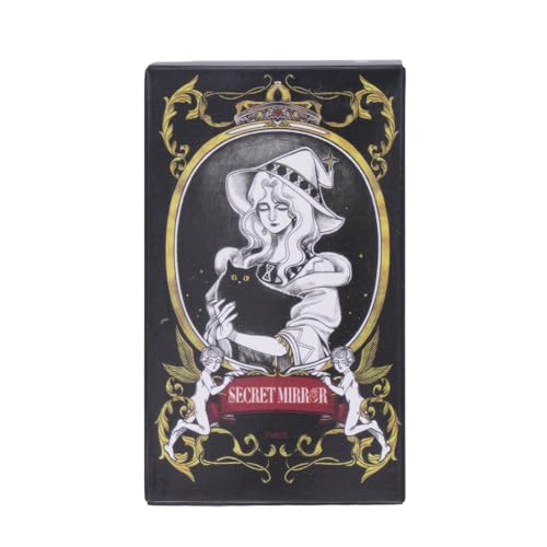 Tarot Cards, Portable Tarot Deck Set, Mysterious Board Game with 78 Packs, Learning Toy for Kids Toddler Travel Meditation Adventure Home Birthday Family Gatherings Friends von Uonguon