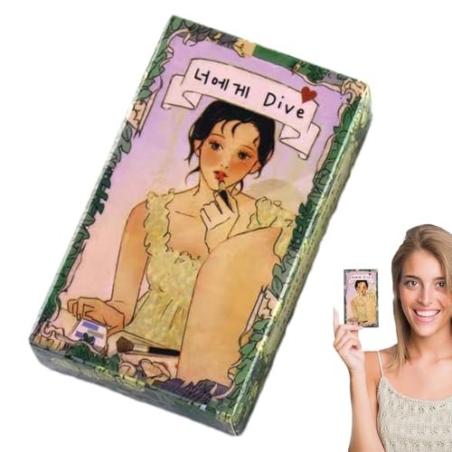 Tarot Cards Set, Dive to You Tarot Prediction Deck, English Version Oracle Pack, Ideal for Party Favor, Friends Gatherings, Family Game Nights, Spiritual Fun and Fortune Telling von Uonguon