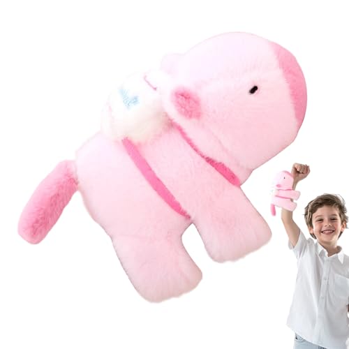 Uonguon Capybara Slap Bracelet, Soft Plush Animal Wristband, 4.72 Inches Portable Stuffed Wrap Band Fun Toy Gift for Kids Adults, Boys, Girls, Parties and Everyday Wear Uonguon Capybara Slap Bracelet, Soft Plush Animal Wristband, 4.72 Inches Portable Stuffed Wrap Band Fun Toy Gift for Kids Adults, Boys, Girls, Parties and Everyday Wear von Uonguon