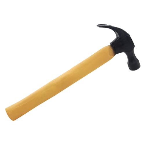 Uonguon Fake Hammer, Disappearing Rubber Hammer Prank Prop, 12.02x4.93 Inches Compact Design, Relaxing Toy Gimmick Props for Stage Performance, Entertainment, Photography and Carnival Uonguon Fake Hammer, Disappearing Rubber Hammer Prank Prop, 12.02x4.93 Inches Compact Design, Relaxing Toy Gimmick Props for Stage Performance, Entertainment, Photography and Carnival von Uonguon