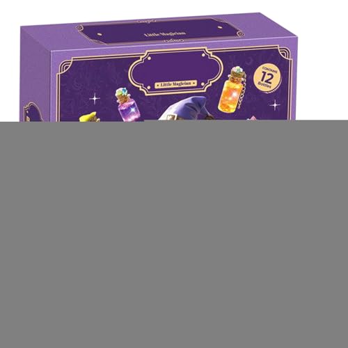 Uonguon Kids Potion Kits, Magic Witch Potion Bottles Craft Kit for Halloween, Educational Sensory Toys at Girls Boys Toddler, Classroom Indoor Activities to Preschool and Home Playtime, Color Purple von Uonguon