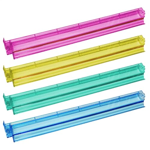 Uonguon Mahjong Racks with Pushers, Clear Multicolor Acrylic Pushers, Set of 4 Storage Organizers, Board Accessories 18.7x3.2x1.2 Inches Ideal for Mah Jongg Players & Game Nights Uonguon Mahjong Racks with Pushers, Clear Multicolor Acrylic Pushers, Set of 4 Storage Organizers, Board Accessories 18.7x3.2x1.2 Inches Ideal for Mah Jongg Players & Game Nights von Uonguon
