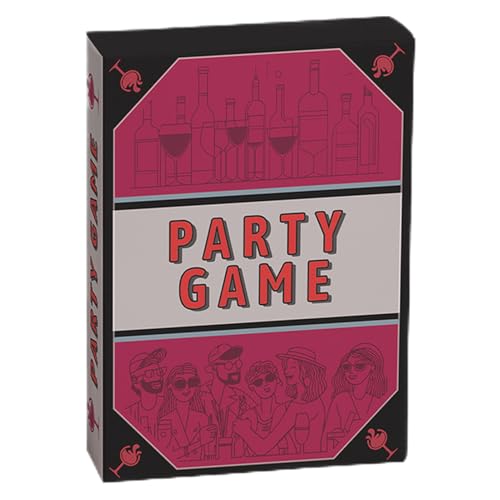 Uonguon Party Game, Tabletop Fun Cards, 50X Multiplayer Set, Engaging Challenge Prompts, Compact Travel-Friendly Design, Perfect for Birthday Entertainment Gatherings von Uonguon