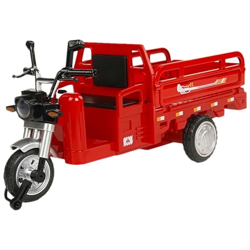 Uonguon Pull Back Toy Cars, Alloy Tricycle Toy, 8.07x2.95x3.74 Inches Heavy Duty Cool Realistic Design, Miniature Vehicle Models for Kids Classroom, Party, Play, Rewards and Small Gift von Uonguon