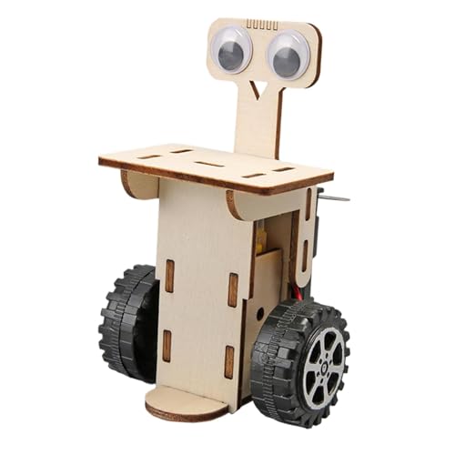 Uonguon Robot Build Set, Wooden Snap Puzzles, Robotics Models Kit, Snap-Together Pieces, Building Blocks Robotics, Educational Toy for Boys and Girls, 7+, 2.68x3.86x4.53 Inches von Uonguon