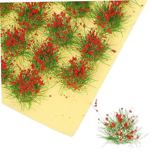 Uonlytech 1 Blatt Grasmodell Im Freien Mini Anlage Grasfleck Kunstgras Büschel Künstlich Diorama- Gartenrasen Gefälschte Pflanze Modelleisenbahn Moosdekor Modellgras Rot Uonlytech 1 Blatt Grasmodell Im Freien Mini Anlage Grasfleck Kunstgras Büschel Künstlich Diorama- Gartenrasen Gefälschte Pflanze Modelleisenbahn Moosdekor Modellgras Rot von Uonlytech