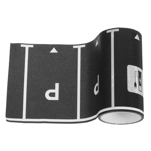 Uonlytech 1 Rolle Spielzeugparkband DIY-Versorgung Miniatur-Parkplatz-Requisite Papier Black Uonlytech 1 Rolle Spielzeugparkband DIY-Versorgung Miniatur-Parkplatz-Requisite Papier Black von Uonlytech
