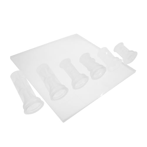 Uonlytech 1 Satz Dreidimensionale Schachform groß Planke Weiß Gussformen Formen für Schach Schachbrett Schach-DIY-Formen Schachformen aus Silikon Harz-Epoxid-Formen Silikonformen Kieselgel Uonlytech 1 Satz Dreidimensionale Schachform groß Planke Weiß Gussformen Formen für Schach Schachbrett Schach-DIY-Formen Schachformen aus Silikon Harz-Epoxid-Formen Silikonformen Kieselgel von Uonlytech