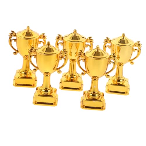 Uonlytech 1 Satz Kuchenmodell Dekoration Goldene Pokale Glücklich Klein Party Trophäen Für Erwachsene Miniatur-trophäenmodell Trophäen Zur Dekoration Miniatur-kuchen-trophäe Plastik 5 Stück Uonlytech 1 Satz Kuchenmodell Dekoration Goldene Pokale Glücklich Klein Party Trophäen Für Erwachsene Miniatur-trophäenmodell Trophäen Zur Dekoration Miniatur-kuchen-trophäe Plastik 5 Stück von Uonlytech