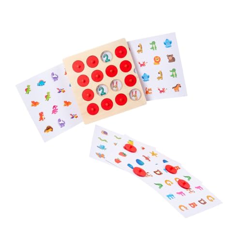 Uonlytech 1 Satz Memory-Schach-trainingsspielzeug Memory-Spiel Aus Holz Memory-schachspiel Papier Uonlytech 1 Satz Memory-Schach-trainingsspielzeug Memory-Spiel Aus Holz Memory-schachspiel Papier von Uonlytech
