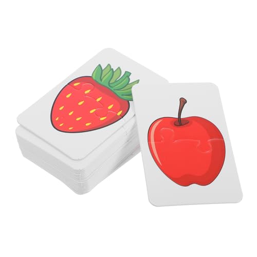 Uonlytech 1 Satz Puzzle gedächtnisspiel Montessori Pädagogisches Früchte und Gemüse Früchte Lernkarten Essensaufkleber für Obstaufkleber für Papier Uonlytech 1 Satz Puzzle gedächtnisspiel Montessori Pädagogisches Früchte und Gemüse Früchte Lernkarten Essensaufkleber für Obstaufkleber für Papier von Uonlytech