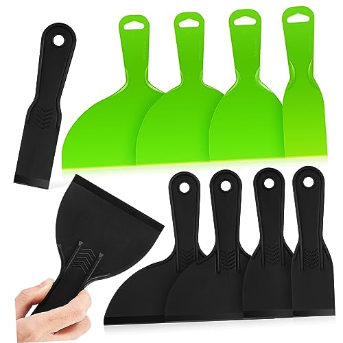 Uonlytech 10 STK Farb Schaber Set Schaber Für Die Wand Schwarze Kittspachtel Flache Kratzer Kleben Von Trockenbauspachteln Tapen Spachtelmasse Kittkratzer Rigipsplatten Für Wand Abs Plastik Uonlytech 10 STK Farb Schaber Set Schaber Für Die Wand Schwarze Kittspachtel Flache Kratzer Kleben Von Trockenbauspachteln Tapen Spachtelmasse Kittkratzer Rigipsplatten Für Wand Abs Plastik von Uonlytech