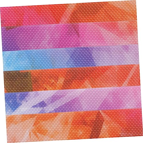 Uonlytech 12Stücke DIY Klebstreifen Aufkleber Für Stressabbau Farbige Sensorische Streifen Für Erwachsene Mit Rauer Textur Zur Beruhigung Von Angst Und Unruhe von Uonlytech
