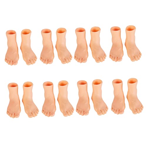 Uonlytech 16Stücke Fingerpuppen Vinyl Lehrmittel Für Fußmodelle Zur Hand Augen Koordination Für Unterricht Und Spielspaß Für Altersgruppen von Uonlytech