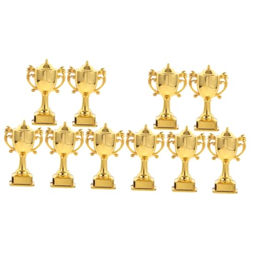 Uonlytech 2 Sätze Kuchenmodell Dekoration Rosa Partydekorationen Dekorativ Zinn Mini-trophäen Grün Hochzeit Kuchen Verzieren Geburtstagstorte Dekorationen Wählt Golden Plastik 5 Stück * 2 von Uonlytech