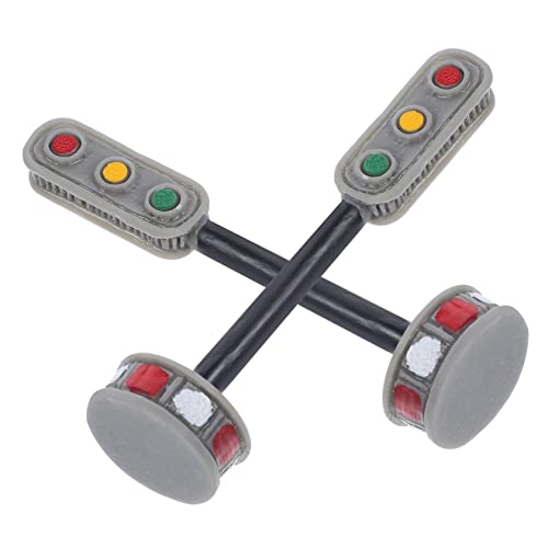 Uonlytech 2 Stück Ampelmodell Für Den Innenbereich Kleines Nachtspielzeug Straße Früherziehung Spielset Puppenhaus Dekorationen Stopplicht Für Feenlampe Weihnachtslaternenpfahl Uonlytech 2 Stück Ampelmodell Für Den Innenbereich Kleines Nachtspielzeug Straße Früherziehung Spielset Puppenhaus Dekorationen Stopplicht Für Feenlampe Weihnachtslaternenpfahl von Uonlytech