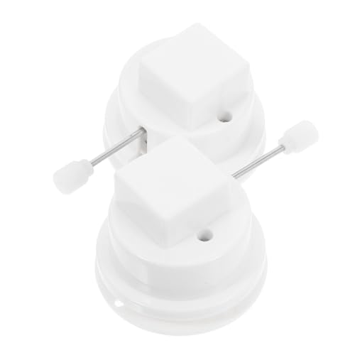 Uonlytech 2 Stück DIY Zubehör Aufziehmechanismus mit Rotierendem Uhrwerk für Handgefertigte Figuren und Mini Roboter Batteriefrei Kompatibel für Vielseitige Bastelprojekte von Uonlytech