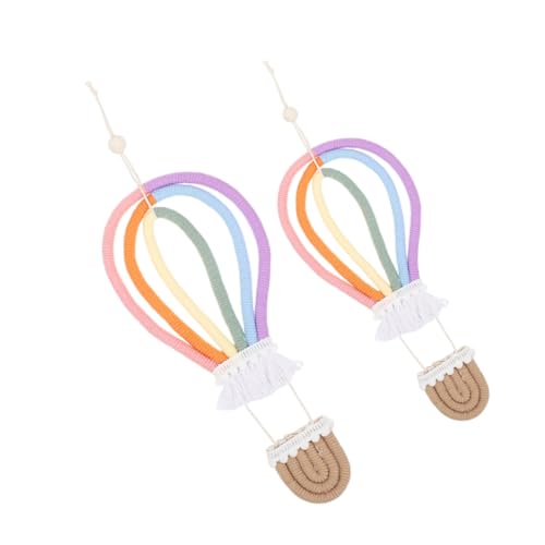 Uonlytech 2 Stück Geflochtene Heißluftballon Hängedekoration Heimwandornamente Gewebte Heißluftballon Wanddekoration Heißluftballon Wandbehang Nordisches Hänge Heißluftballon Uonlytech 2 Stück Geflochtene Heißluftballon Hängedekoration Heimwandornamente Gewebte Heißluftballon Wanddekoration Heißluftballon Wandbehang Nordisches Hänge Heißluftballon von Uonlytech