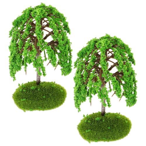 Uonlytech 2 Stück Simulierte Straßenbäume Mini-Bonsai-Baum künstlich Zug Landschaft Landschaft Kiefer Anlage Mini-Modellbaum Zubehör für Puppenhauslandschaften Plastik Uonlytech 2 Stück Simulierte Straßenbäume Mini-Bonsai-Baum künstlich Zug Landschaft Landschaft Kiefer Anlage Mini-Modellbaum Zubehör für Puppenhauslandschaften Plastik von Uonlytech