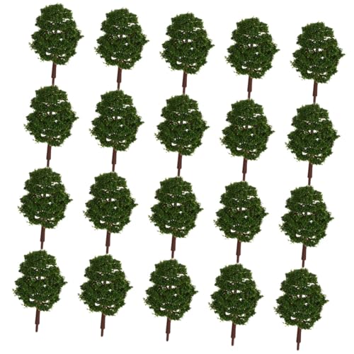Uonlytech 20Stücke Modellbaum Teilig Hohe Grüne Landschaftsbaum Dekoration für Modellbau und DIY Projekte Bäume für Schreibtisch und Wohnzimmer Uonlytech 20Stücke Modellbaum Teilig Hohe Grüne Landschaftsbaum Dekoration für Modellbau und DIY Projekte Bäume für Schreibtisch und Wohnzimmer von Uonlytech