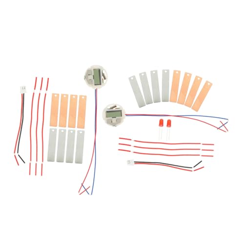 Uonlytech 2Sätze DIY Fruchtbatterie Experimentierkit für Wissenschaftlicher Experimente Sensorisches Kreativität und Praktischen Fähigkeiten im Unterricht Uonlytech 2Sätze DIY Fruchtbatterie Experimentierkit für Wissenschaftlicher Experimente Sensorisches Kreativität und Praktischen Fähigkeiten im Unterricht von Uonlytech