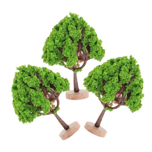Uonlytech 3 Stück Mini-simulationsbaum Miniatur-puppenstubenbäume Miniaturzuglandschaftsbäume Modell-Miniatur-straßenbäume DIY -miniaturbäume Straßenbaummodell Sandtischmodellbaum Holz Green Uonlytech 3 Stück Mini-simulationsbaum Miniatur-puppenstubenbäume Miniaturzuglandschaftsbäume Modell-Miniatur-straßenbäume DIY -miniaturbäume Straßenbaummodell Sandtischmodellbaum Holz Green von Uonlytech