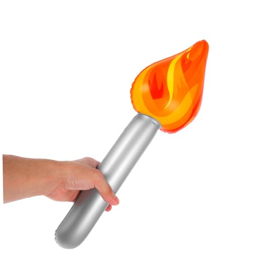Uonlytech 3 Stück Teiliges Aufblasbares Fackelspielzeug aus Leichtes für Sportveranstaltungen Bühnenauftritte und Geburtstagsfeiern Langlebig und Einfach Tragbar Realistische Flammenoptik Uonlytech 3 Stück Teiliges Aufblasbares Fackelspielzeug aus Leichtes für Sportveranstaltungen Bühnenauftritte und Geburtstagsfeiern Langlebig und Einfach Tragbar Realistische Flammenoptik von Uonlytech