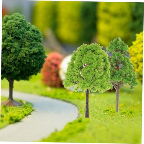 Uonlytech 30 Stück Teiliges Miniatur Modellbäume für Sandtisch Landschaft DIY Micro Landschaftsbau Kunstbaum Dekoration für Gartendeko Draußen aus Langlebigem von Uonlytech