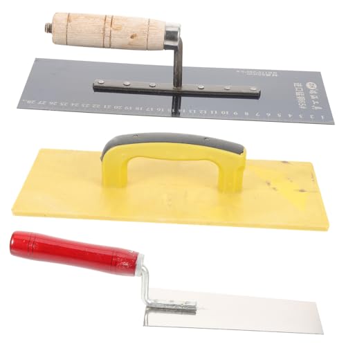 Uonlytech 3St Edelstahlkelle schaber spatel Craftsman Werkzeug abstreicher Rakel Hartmetall Bohrmaschine Betonbohrer malen Kelle Betonwerkzeug Betonbearbeitungswerkzeuge Rostfreier Stahl Uonlytech 3St Edelstahlkelle schaber spatel Craftsman Werkzeug abstreicher Rakel Hartmetall Bohrmaschine Betonbohrer malen Kelle Betonwerkzeug Betonbearbeitungswerkzeuge Rostfreier Stahl von Uonlytech