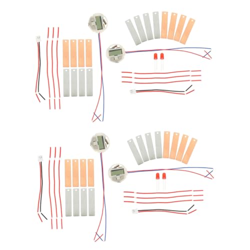 Uonlytech 4 Sätze DIY Obstbatterie Experimentierkit für Zitronen Kartoffeln Orangen LED und Elektronikuhr Physik Lernspielzeug für Stem Schulprojekte Uonlytech 4 Sätze DIY Obstbatterie Experimentierkit für Zitronen Kartoffeln Orangen LED und Elektronikuhr Physik Lernspielzeug für Stem Schulprojekte von Uonlytech