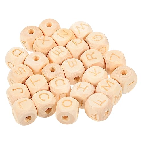 Uonlytech 4 Sätze Holzbriefspielzeug Für Buchstabenwürfel Perlen Buchstabenabstandsperlen Alphabet Lose Perlen Blockperlen Buchstabenspielzeug Lernen Lernspielzeug Hölzern 26 Stück * 4 Uonlytech 4 Sätze Holzbriefspielzeug Für Buchstabenwürfel Perlen Buchstabenabstandsperlen Alphabet Lose Perlen Blockperlen Buchstabenspielzeug Lernen Lernspielzeug Hölzern 26 Stück * 4 von Uonlytech