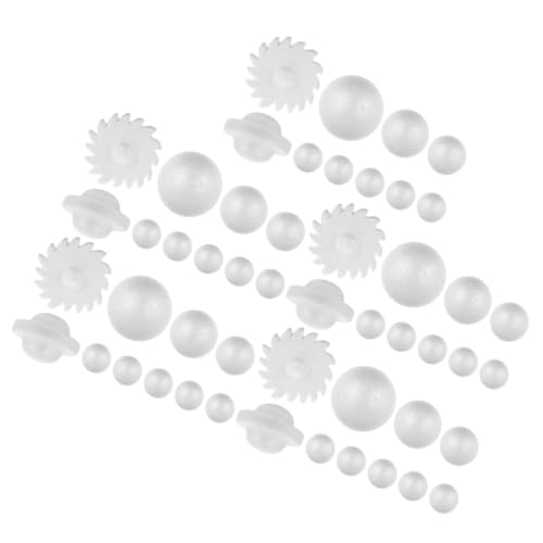 Uonlytech 5 Sätze Schaumkugel Sonnengalaxie Set weiße Farbe Sonnensystem Kinderspielzeug Platz Kinderhandwerk Ball Größe Solarmodell Solarsystem-Bausatz mit Schaumstoffbällen Uonlytech 5 Sätze Schaumkugel Sonnengalaxie Set weiße Farbe Sonnensystem Kinderspielzeug Platz Kinderhandwerk Ball Größe Solarmodell Solarsystem-Bausatz mit Schaumstoffbällen von Uonlytech