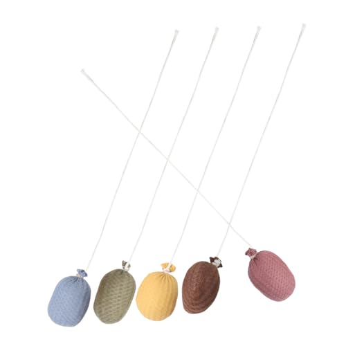 Uonlytech 5stücke Geburtstagsballon Aus Filz Pastellfarbener Ballon Mehrfarbige Ballons Für Wanddeko Im Schlafzimmer Ballonset Für Kinderzimmer Und Feiern von Uonlytech