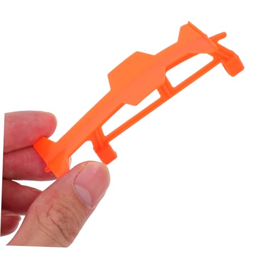 Uonlytech 5 Stück Teiliges Gleiter Flugzeug Halterung Gummiband Angetriebenes Modellflugzeug Gestell für Langlebige DIY Flugzeug Zubehörteile Präzise Passform Drinnen und Draußen für von Uonlytech
