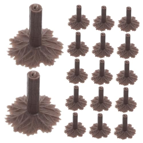Uonlytech 50 Stück Modellbaumfüße Modellbaum Zubehör Miniatur-Baumsockel Mikro-Landschafts-Sandtisch Modelleisenbahnbäume Architekturmodellbäume Basis Baumbasishalter Plastik Light Brown Uonlytech 50 Stück Modellbaumfüße Modellbaum Zubehör Miniatur-Baumsockel Mikro-Landschafts-Sandtisch Modelleisenbahnbäume Architekturmodellbäume Basis Baumbasishalter Plastik Light Brown von Uonlytech