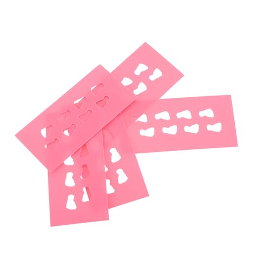 Uonlytech 5pcs Miniaturpuppenhauszubehör DIY Footspints Floor Matte Schnittform Für Dollhouse Dekoration Und Miniaturpolsterform Für Dollhouse von Uonlytech