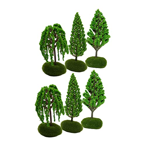 Uonlytech 6 Stck. Miniaturbaum Lebensechte Landschaftsbäume für Modellbau Szenen und Architektur Dekoration für Garten und Dioramen Uonlytech 6 Stck. Miniaturbaum Lebensechte Landschaftsbäume für Modellbau Szenen und Architektur Dekoration für Garten und Dioramen von Uonlytech
