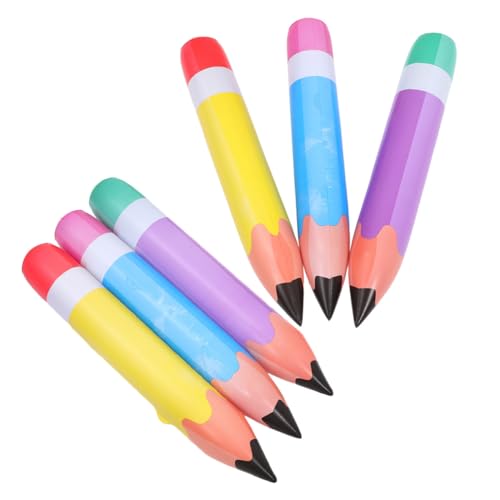 Uonlytech 6 Stück Teiliges Aufblasbares Bleistift Robustem PVC Farbenfrohe Dekoration für Schulanfang Abschlussfeiern und Geburtstags partys Vielseitig Einsetzbar als Partyaccessoire Uonlytech 6 Stück Teiliges Aufblasbares Bleistift Robustem PVC Farbenfrohe Dekoration für Schulanfang Abschlussfeiern und Geburtstags partys Vielseitig Einsetzbar als Partyaccessoire von Uonlytech