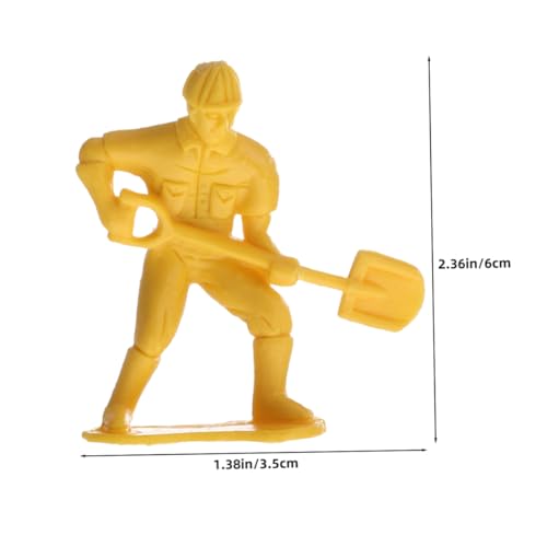 Uonlytech 63 Stück Teiliges Bauarbeiter Figuren aus Kindersicherem Kunststoff Realistische Spielfiguren für Fördert und Stem Lernen für Familie und Schule Uonlytech 63 Stück Teiliges Bauarbeiter Figuren aus Kindersicherem Kunststoff Realistische Spielfiguren für Fördert und Stem Lernen für Familie und Schule von Uonlytech
