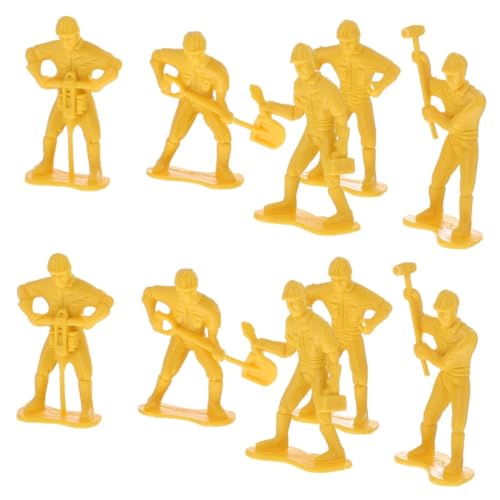 Uonlytech 90 Stck Teiliges Modellbauset Kunststoff Bauarbeiter Spielfiguren Set mit Werkzeugen Lernspielzeug zur Kreativität und Vorstellungsvermögen Uonlytech 90 Stck Teiliges Modellbauset Kunststoff Bauarbeiter Spielfiguren Set mit Werkzeugen Lernspielzeug zur Kreativität und Vorstellungsvermögen von Uonlytech