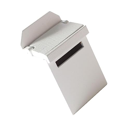 Uonlytech Box Puppenhaus Briefkasten Puppenhausmöbel Minihausmöbel Holz Weiß von Uonlytech